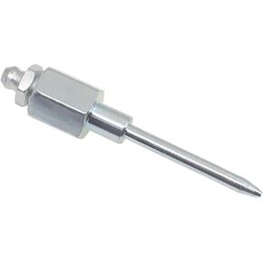 1pcs شحم نصيحة نصيحة نصيحة 1/8npt شحوم المدفع مقرنة فضية الإبرة الضيقة الشحوم المناسب مناسبة لتزيي