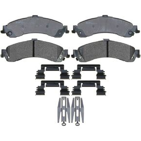 ACDelco Gold 17D834MH Semi-Metallic Rear Disc Brake Pad Set