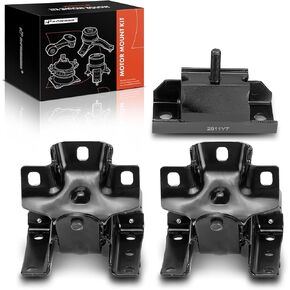 A-Premium Engine Motor Mount Transmission Mount Torque Strut Mount Set Compatible with Chevrolet Silverado 1500 2500 3500 Tahoe Suburban 1500 2500 & GMC Sierra 1500 2500 3500 Yukon, Replace# 15226252