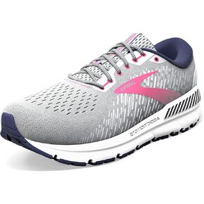 Brooks Women's Addiction GTS 15 Supportive Running Shoe - Grey/Navy/Aqua - 10 Wide in Saudi Arabia