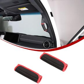 A Pillar Handle Protector Cover Compatible with Toyota Land Cruiser Prado 250 J250 LC250 2024 2025 Accessories, Car Front Door A-Pillar Handle Trim Cover Accessories 2Pcs