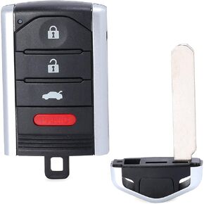 Car Key Fob Keyless Entry Remote Control for Acura TL 2009 2010 2011 2012 2013 2014(FCC ID:M3N5WY8145 P/N:267F-5WY8145) 4 Button