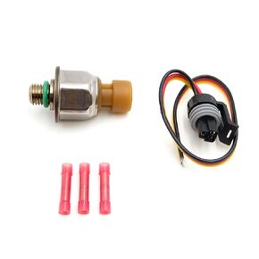 1845428C92 مستشعر ضغط حقن الوقود مستشعر ICP ومجموعة الأذرع المتوافقة مع Ford Powerstroke Diesel E-350 E-450 Super Duty 6.0L F250 F350 Navistar استبدال 4C3Z9F838A