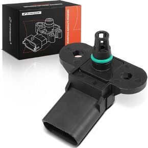 A-Premium Power Brake Booster Sensor [4 Pins] Compatible with Volkswagen Passat 2001-2005 & Audi A4/A4 Quattro 1999-2009, A6 1998-2001, A6 Quattro 1998-2002 2005-2011, Q7, R8, RS4, RS6, S4, S5