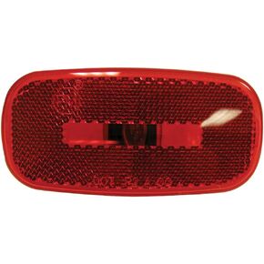 RV Trailer Camper #59 Series Secret in the Socket W/Reflex Lens Red PM V2549R