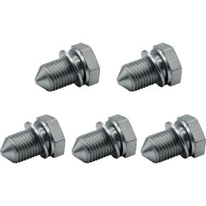 5 PCS PILOT DIRE PILOT PIPLOT مع غسالة عائمة M14x1.5 مم من أجل Audi ، VW ، استبدل 090-171 ، N90813201 ، N90813202 ، N91101401
