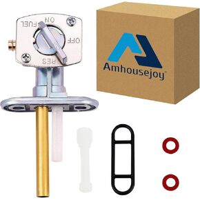 Amhousejoy Gas Fuel Valve Petcock Fit for Yamaha YZ125 1992-2004, YZ250 1993-2004, YZ400F 1998-1999, YZ426F 2001-2002, YZ450F 2003-2005