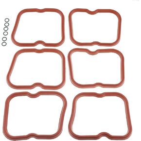 Valve Cover Gasket Set 3930906 3902666 Compatible with Cummins 4BT 3.9L 6BT 5.9L 12V Engine for 1989-1998 Dodge Ram 2500 3500