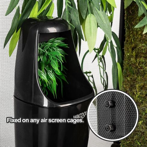 منقط الزواحف الأوتوماتيكي من WACOOL، موزع مياه نافورة شرب الزواحف للبرمائيات السحلية الحرباء الإغوانا in Kuwait