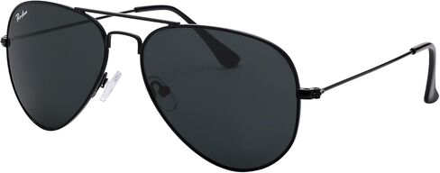 Pro Acme 55MM Glass Small Aviator Sunglasses, Classic Metal Frame UV400 Protection for Men Women in Saudi Arabia