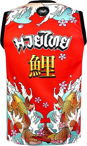 Tuff Sport Tank Top Muay Thai Boxing Vest Top Workout Shirt Sleeveless Gym Fitness Training in Kuwait