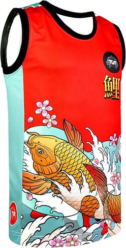 Tuff Sport Tank Top Muay Thai Boxing Vest Top Workout Shirt Sleeveless Gym Fitness Training in Kuwait