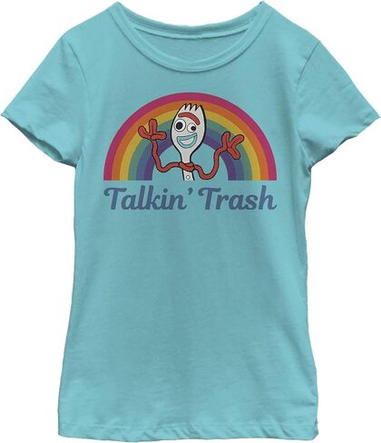 Fifth Sun Disney Pixar Toy Story 4 Talkin Trash Girl's Heather Crew Tee in Saudi Arabia