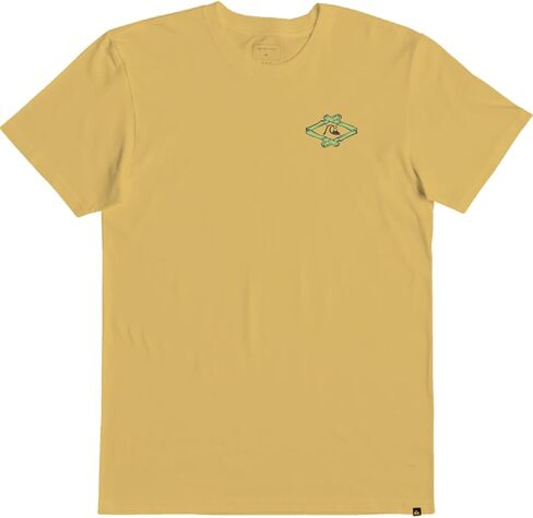 Quiksilver The Original Short Sleeve Tee Greener Pastures MD in Saudi Arabia