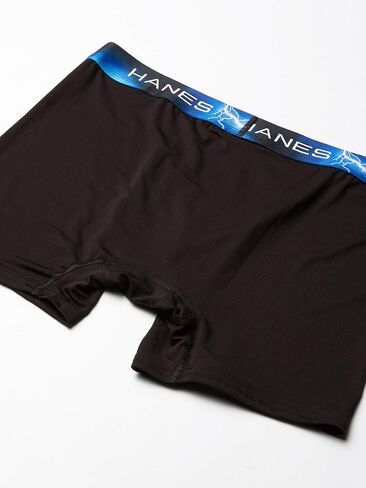 Hanes Ultimate Men's Sport X-Temp Ultra Lightweight Boxer Brief 4-Pack, Assortment 1, Small in Saudi Arabia