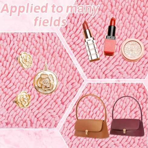10'' Locker Rug Pink School Cute Locker Decor with Anti-Slip Backing Chenille Material Furry and Cute Style Locker Accessories in Kuwait