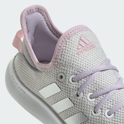 حذاء رياضي Adidas Cloudfoam Pure Sportswear، أسود أساسي/أسود أساسي/وردي فاتح، مقاس 7 US للجنسين للأطفال الكبار in Saudi Arabia