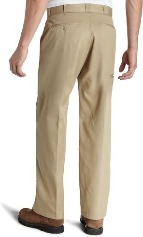 Dickies mens Big-tall Loose Fit Double Knee work utility pants, Black, 46W x 34L US in Saudi Arabia
