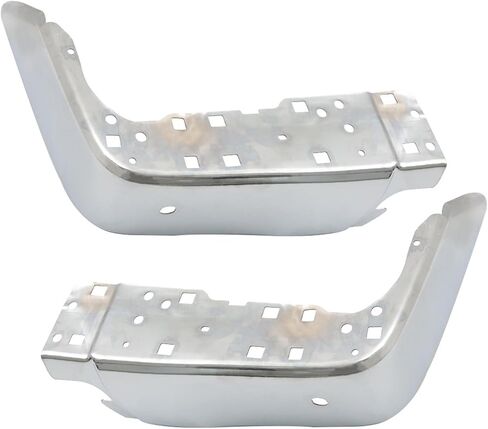 Labwork Chrome chrome exper end caps محدد بديلاً يمينًا ويسارًا لعام 2014-2021 Toyota Tundra بدون ثقوب مستشعر للوقوف السيارات To1104123 to1105123 in Saudi Arabia