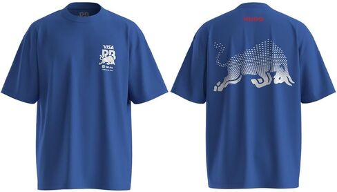 Hugo Men's F1 2025 VCARB RACING BULL TEAM BIG BACK LOOG THERT in Kuwait