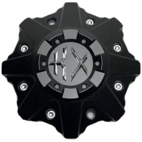 KX Off-Road Matte Black Wheel Center Cap KX02 KX02-SG KX02-ZG YL