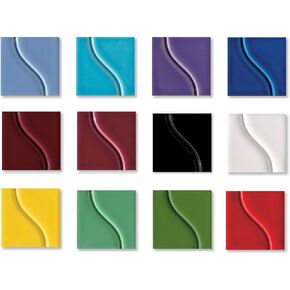 Sax True Flow Gloss Glaze Set, Assorted Gloss Colors, Set of 12 Pints - 406469 in Kuwait