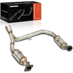 A-Premium Front Catalytic Converter Kit Direct-Fit Compatible with Dodge Ram 1500 2006-2008 3.7L, Ram 1500 2006-2007 4.7L, EPA Compliant