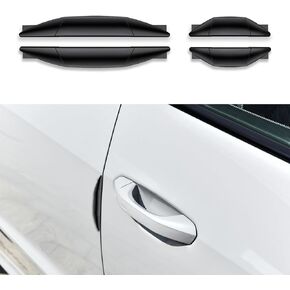 4PCS Car Door Anti-Collision Strip, Anti-Scratch Door Side Edge Protector Guard, Car Door Protector Edge Guards, Door Protection Decorative Automotive Extieror Accessories Fits for Most Car
