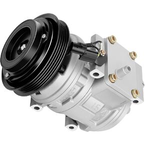 Compressor Compatible w/for Acura for EL 1.6L 1997-2000 for Honda for Civic 1.6L 1996 1997 1998 2000 Air Conditioning Compressor & Clutch Replace ‎CO 21011C