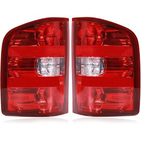 Tail lights Assembly Compatible with 2014-2019 Chevy Silverado 1500 2500HD 3500HD OE Style Rear Light Taillights Replacement for GM2800293 23295938 GM2801293 23295939