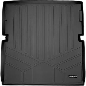 SMARTLINER All Weather Custom Fit Cargo Liner Floor Mat Behind 2nd Row Black for 2019-2022 BMW X7