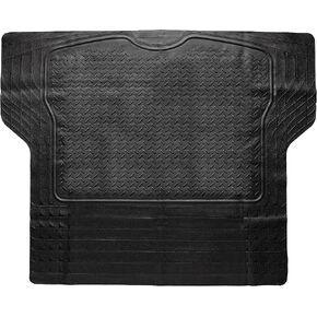 Zento Deals Car Floor Mat -Heavy Duty Weather Protection Mats (Black - Heavy Duty Cargo Floor Mat)