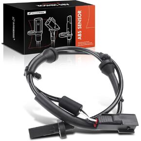 A-Premium Front ABS Wheel Speed Sensor Compatible with Mazda Models - 2 2011 2012 2013 2014 2014, L4 1.5L, Hatchback - Replace# D651-43-70XB, 0265007992