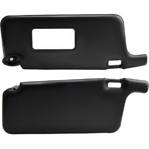Driver and Passenger Side Sun Visor Compatible with Civic 1996 1997 1998 1999 2000 2001 TYT307020005B Black