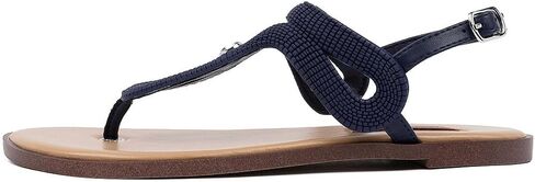Nautica Women’s Flat Sandals – Comfortable Thong Style with Adjustable Back Strap for Casual Summer Outfits, Beach, or Travel in Saudi Arabia