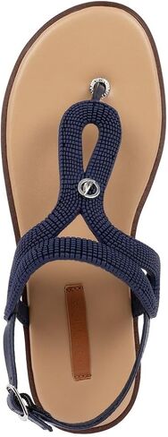 Nautica Women’s Flat Sandals – Comfortable Thong Style with Adjustable Back Strap for Casual Summer Outfits, Beach, or Travel in Saudi Arabia