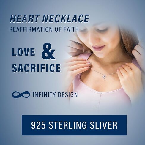 قلادة قلب عائمة الماس ، سلسلة معلقة رقص مويسانيت للنساء ، S925 Sterling Sliver Lab Diamond Jewelry Netclace Netclace for Valentine عيد الحب زوجة أمي in Kuwait