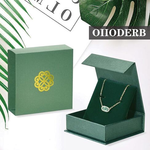 14k Gold Plated Necklace Hexagon Synthetic Gem Pendant Dainty Fashion Jewelry Birthday Wedding Gift For Women in Kuwait