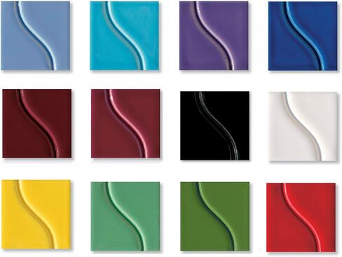 Sax True Flow Gloss No Lead Glazes - 1 Pint - مجموعة من 12 - ألوان متنوعة in Saudi Arabia