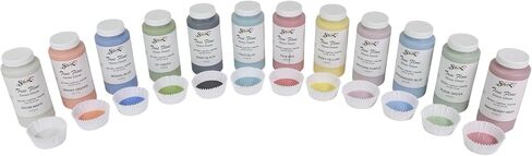 Sax True Flow Gloss No Lead Glazes - 1 Pint - مجموعة من 12 - ألوان متنوعة in Saudi Arabia
