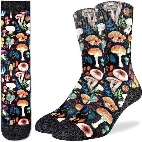 Good Luck Sock Men's Mushrooms Socks, Adult in Saudi Arabia