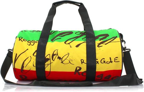 Duffel Bag Gym Bag for Men Women Lightweight with Inner Pocket for Travel Sports Swimming Fitness Shoulder Strap Jamaica Reggae(Jamaica) in Kuwait