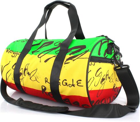 Duffel Bag Gym Bag for Men Women Lightweight with Inner Pocket for Travel Sports Swimming Fitness Shoulder Strap Jamaica Reggae(Jamaica) in Kuwait