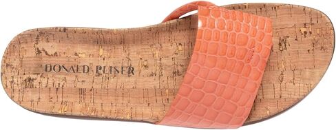 Donald Pliner Women’s FIFI Sandal – Pebbled Metallic Leather – Sandals for Women, Platform Sandals, Slide Sandals, Platform Shoes, Comfortable Sandals for Women, Leather Sandals in Kuwait