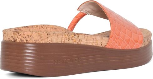 Donald Pliner Women’s FIFI Sandal – Pebbled Metallic Leather – Sandals for Women, Platform Sandals, Slide Sandals, Platform Shoes, Comfortable Sandals for Women, Leather Sandals in Kuwait