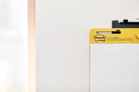 وسادة حامل لاصقة للغاية من Post-it، رائعة للمعلمين والطلاب الافتراضيين، 25 × 30 بوصة، بيضاء مع شبكة، 30 ورقة/وسادة، 4 وسادات/عبوة (560 VAD 4PK) in Kuwait