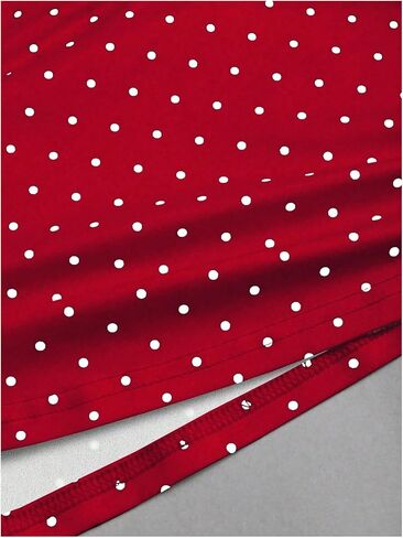 Milumia Women's Polka Dots Going Out Tops Strapless Pleated Tube Top in Kuwait