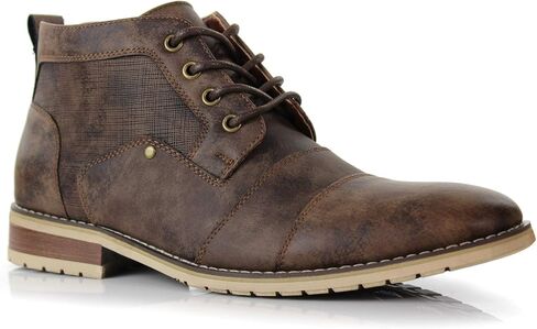 Ferro Aldo Blaine MFA806035 MENS عارضة Brogue Mid-Top Lace-Up وأحذية السوستة ... in Kuwait