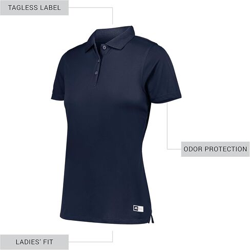 Russell Athletic Women's Dri-Power Performance Golf Polo in Saudi Arabia