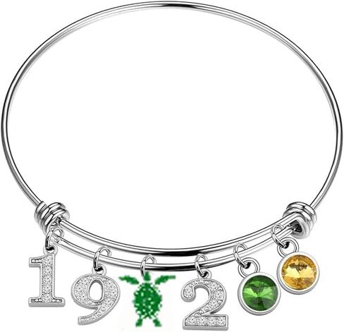 SEIRAA Chi Eta Sorority Gifts Chi Phi Nursing Sorority Jewelry 1932 Greek Sorority XHO Charms Bracelet in Kuwait